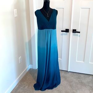 Liz Lange Maternity Maxi Dress NWT